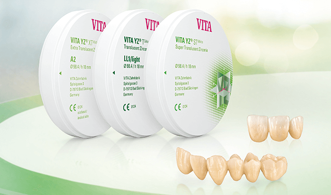 VITA YZ cirkontömbök